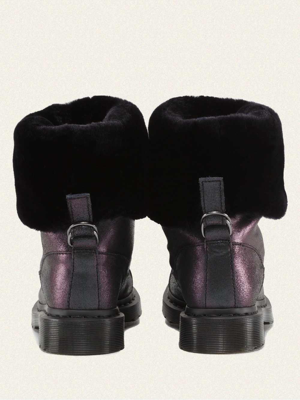Dr. Martens Pasha Crackle Suede Boot - Picture 5 of 11